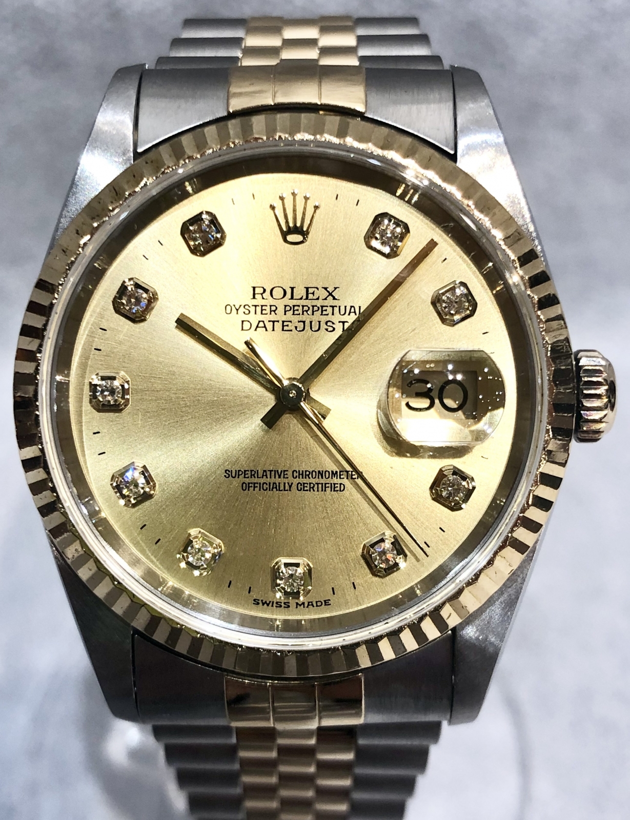 ロレックス16233G 紳士時計